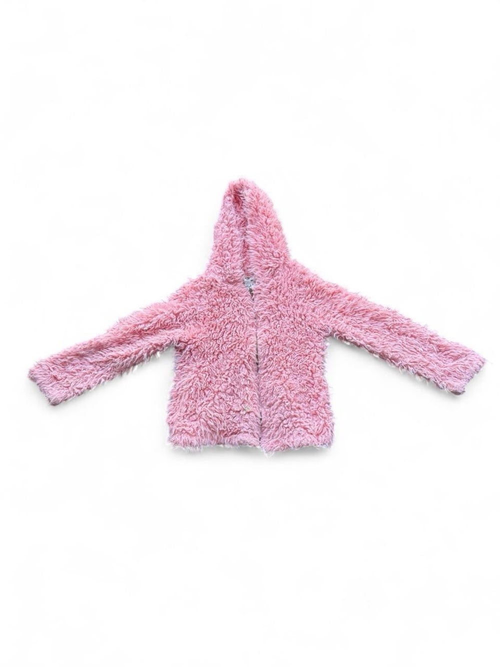 ✨Pink Belle Du Jour fuzzy hoodie with hood and pockets Size XL✨